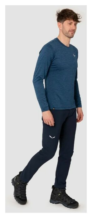 Футболка Salewa Puez Melange Dry L/S