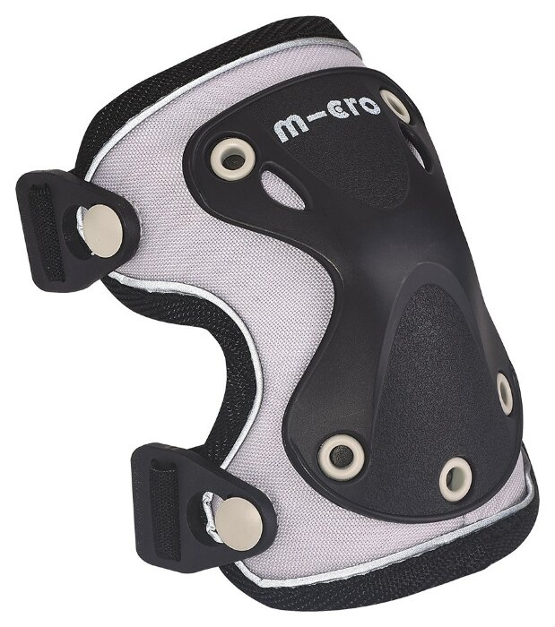 Захисний комплект налокітники та наколінники MICRO - ЧОРНИЙ (лік. 17-21 cm, кол. 25-31 cm, M)