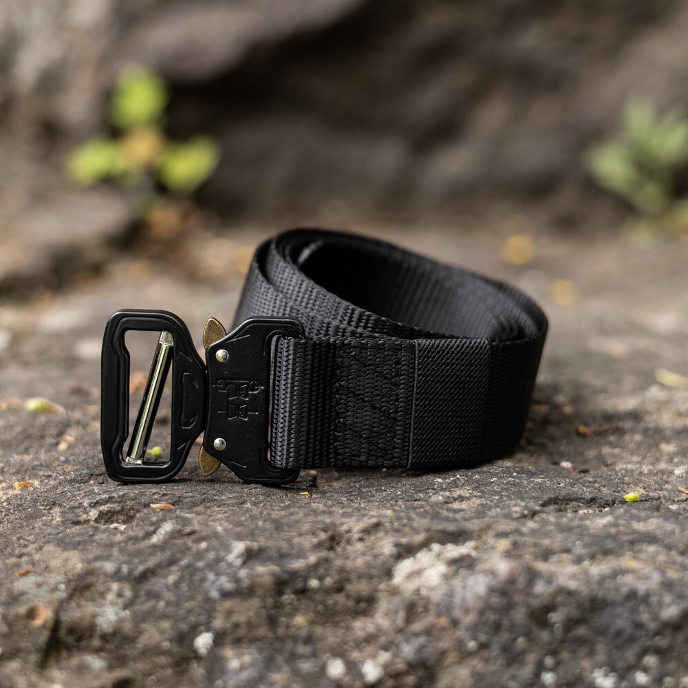 Ремінь Тактичний метал В2 Чорний