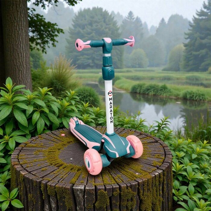 Самокат Maraton Global pink-green (1 шт)