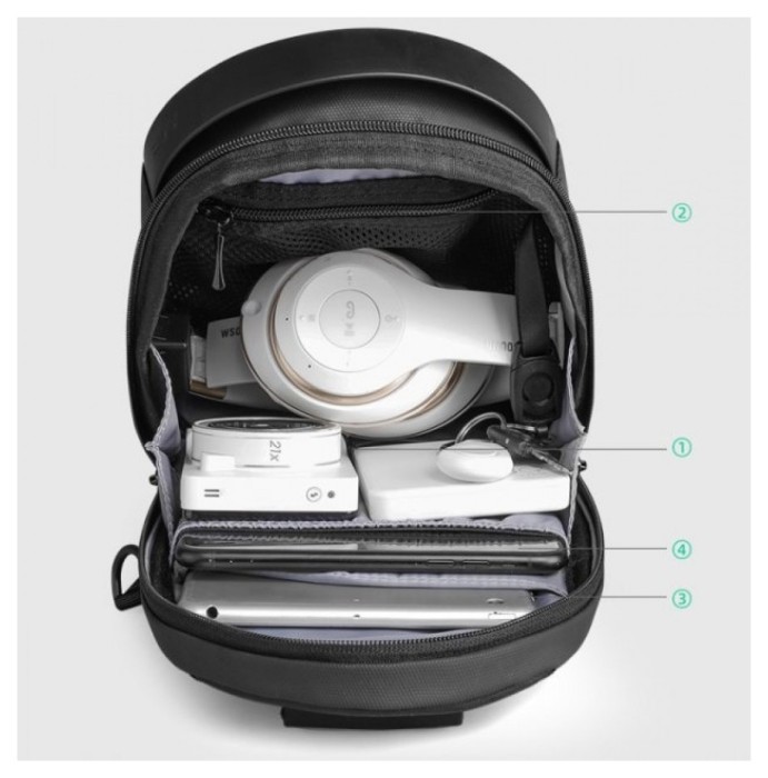 Сумка з однією лямкою Mark Ryden Mini Carbon MR7507