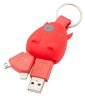 Munkees 3700 брелок-зарядка Smart Charger red Фото - 4