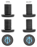 Гріпси для самокату OATH Hand Grip Bermuda - Teal/BlackMarble Фото - 1