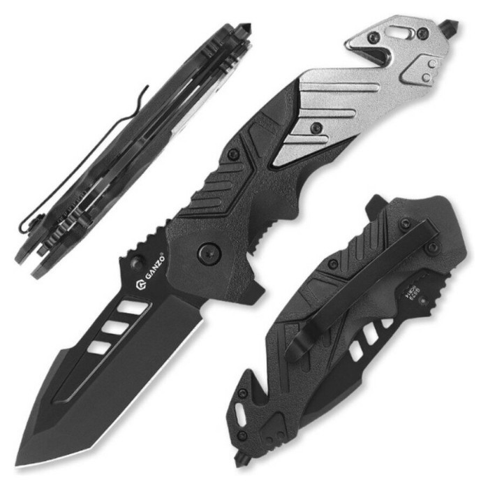 Ніж складаний Ganzo G629-GY сірий