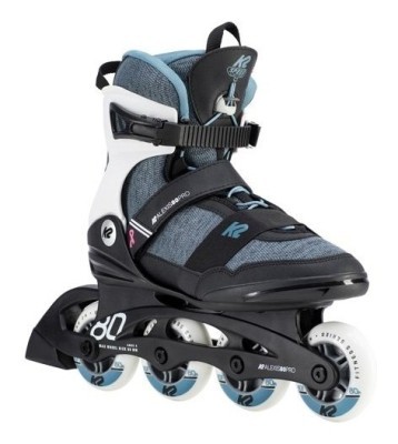 Роликові коньки для дорослих K2 ALEXIS 80 PRO W 37 (7.0US) 240мм Jeans/black (30D0772.1.1)