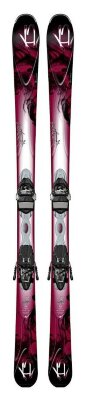 Лижі гірські комплект K2 POTION 74 W+ER3 10.0 139см Burgundy/white/black (1040610.141.1+1041315.141.1)