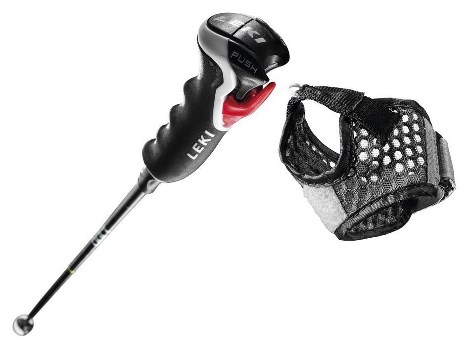 Палиці для гірських лыж Leki CARBON 11 3D 120см Black/neon yellow/white (65067881-WRH)