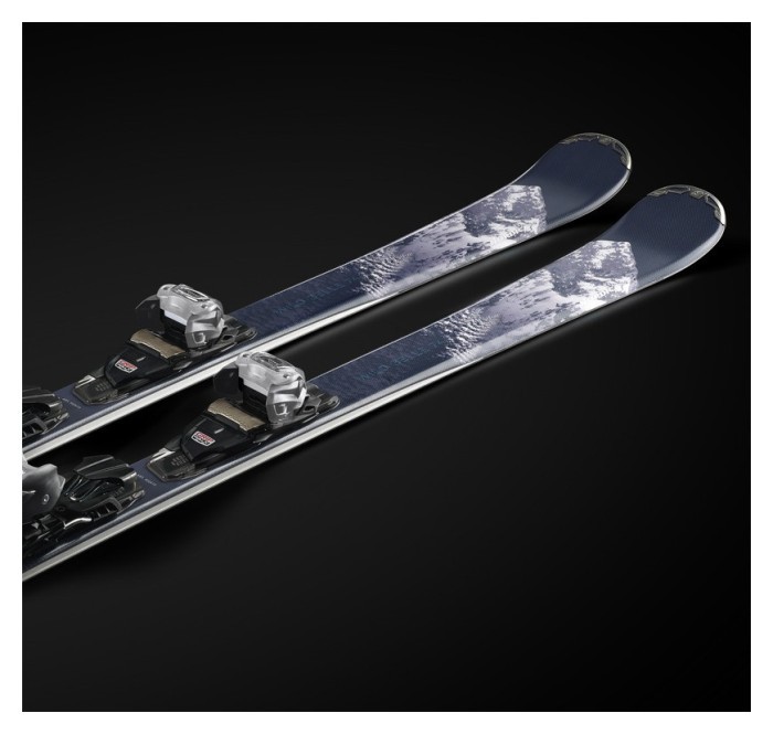 Лижі гірські комплект Nordica WILD BELLE 74 W+TP2C-10 FDT 144см Grey/white (0A1272SB) WRH