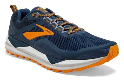 Кросівки чоловічі Brooks CASCADIA 14 M 41 (8.0US) Poseidon/orange/grey (1103101D489)