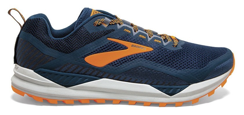 Кросівки чоловічі Brooks CASCADIA 14 M 41 (8.0US) Poseidon/orange/grey (1103101D489)