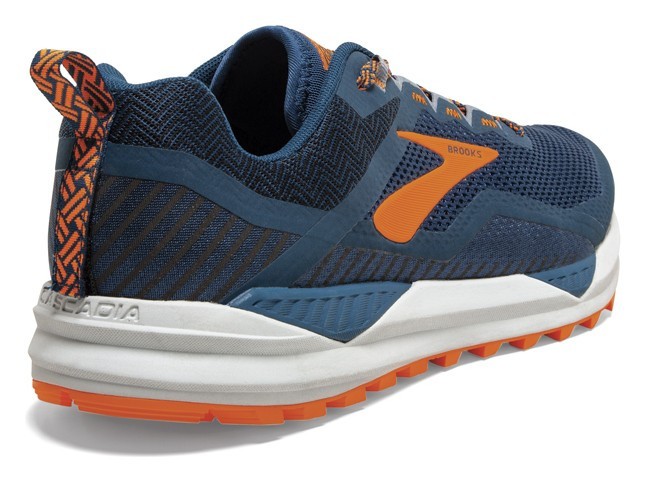 Кросівки чоловічі Brooks CASCADIA 14 M 41 (8.0US) Poseidon/orange/grey (1103101D489)