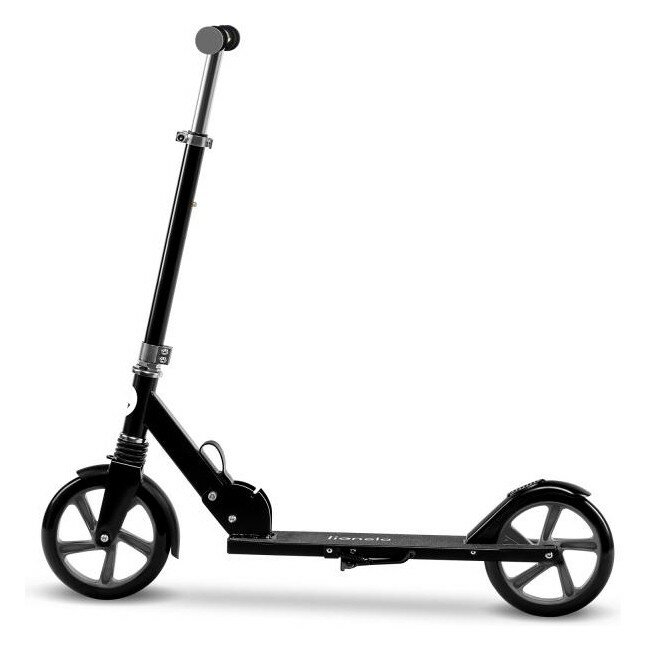 Дитячий самокат Lionelo Luca BLACK CARBON PINK