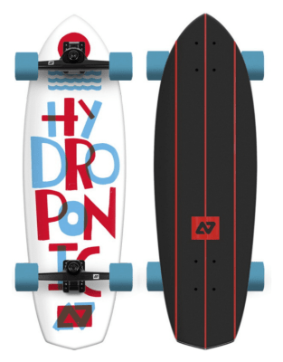 Hydroponic Diamond Surf Skate 32" серфскейт - Tipe White