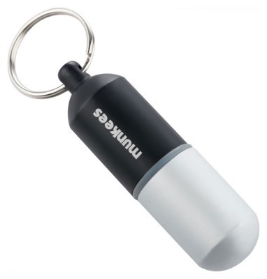 Munkees 3626 брелок Waterproof Capsule Medium black