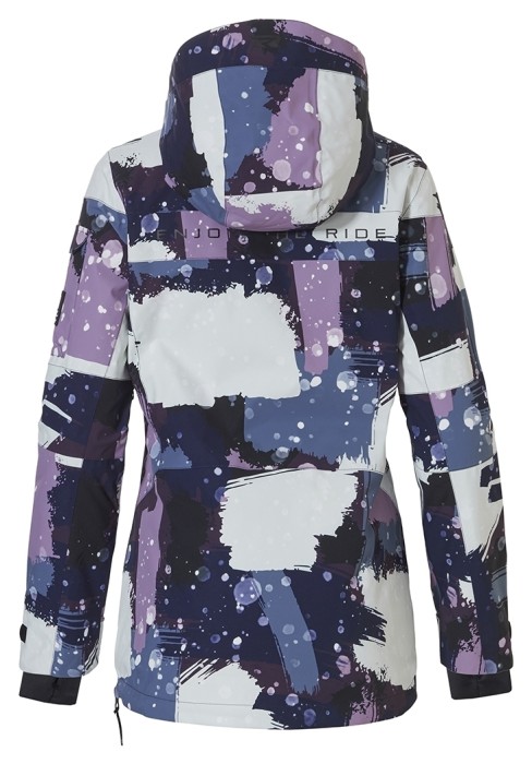 Куртка Rehall Vie для жінок 2024 camo abstract lavender