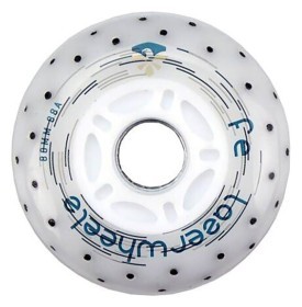 Колесо для роликів, що світяться Flying Eagle Lazerwheelz-Sparkle зелені 80 mm