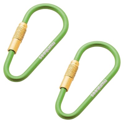 Munkees 3201 карабін Mini Link 3 мм x 48 мм (пара) grass green