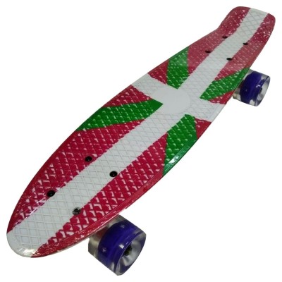 Пенніборд Bavar Sport Big Boy з led колесами, Прапор Іспанії