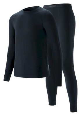 Комплект термобілизни чоловічої Naturehike NH22NY001, демісезон, розмір XXL, чорний
