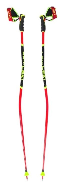 Палиці для гірських лыж Leki WORLDCUP GS-TBS 115см Fluorescent red/black/neon yellow (65067761-WRH)