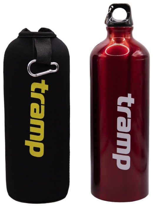 Пляшка Tramp у неопреновому чохлі red 1л TRC-032
