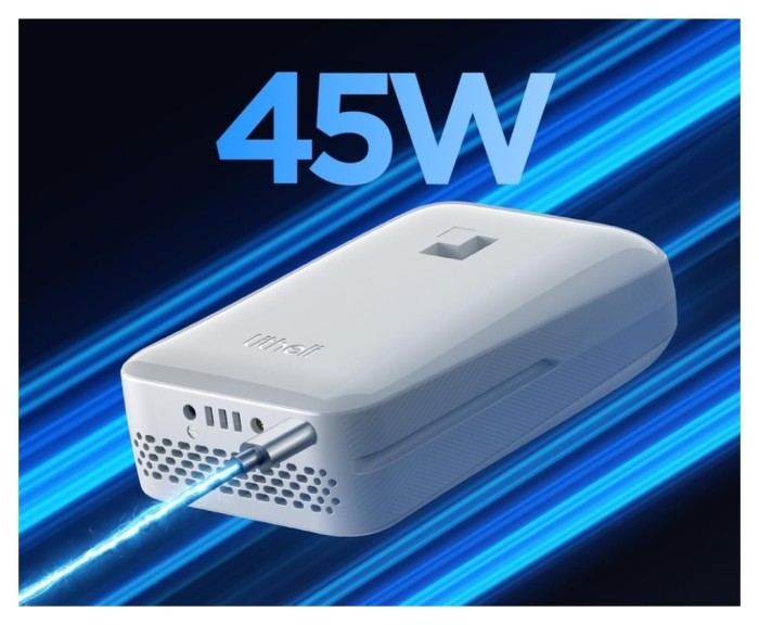 УМБ Litheli Power Bank SE 10000 mAh, 45 W, 2А, Fast Charge (U20BY10-0U000)