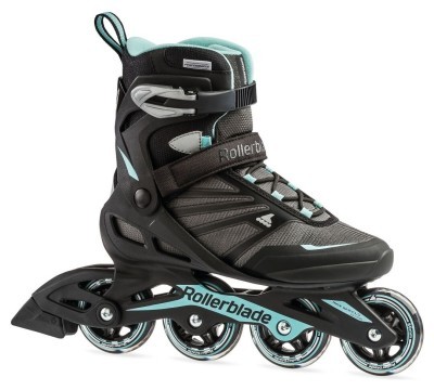 Ролики Rollerblade Zetrablade для жінок black-light blue
