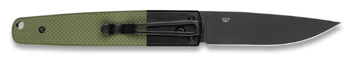 Ніж складаний Ganzo G721B-GR зелений, чорний клинок