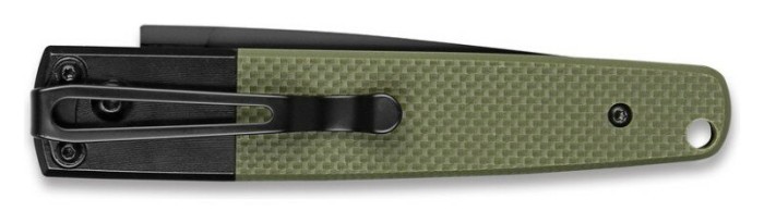 Ніж складаний Ganzo G721B-GR зелений, чорний клинок