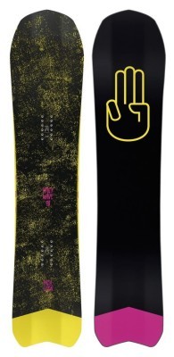 Сноуборд Bataleon PARTY WAVE 151 Black/Yellow/Violet (BA.21.10.PW) O