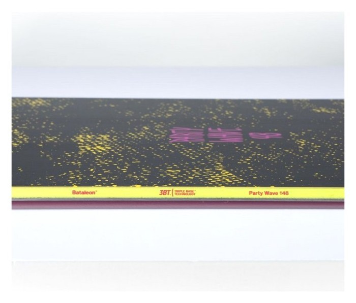 Сноуборд Bataleon PARTY WAVE 151 Black/Yellow/Violet (BA.21.10.PW) O