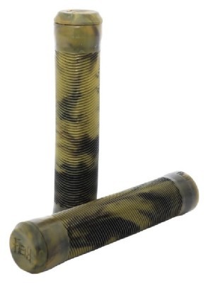 Гріпси Fiend Flangeless Team зелені з розводами