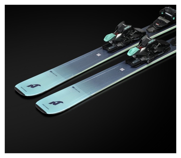 Лижі гірські комплект Nordica WILD BELLE DC 84 W+TP2LT11 FDT 150см Black/teal (0A1264OC) WRH