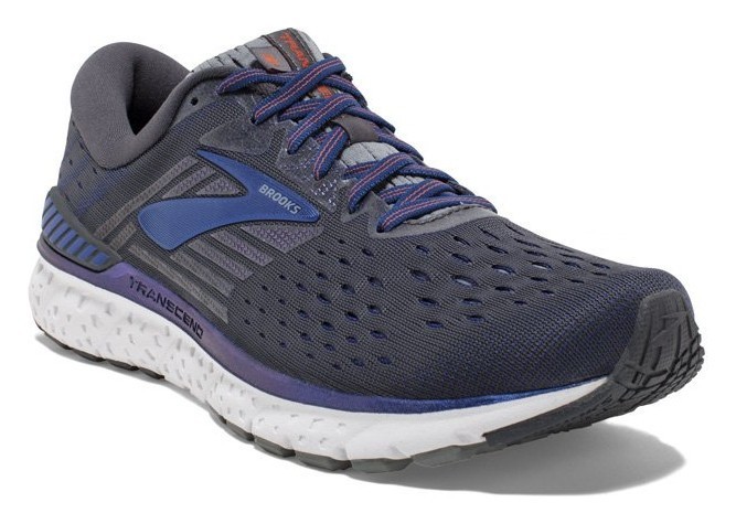 Кросівки чоловічі Brooks TRANSCEND 6 M 41 (8.0US) Ebony/blue/mandarin (1102991D092)