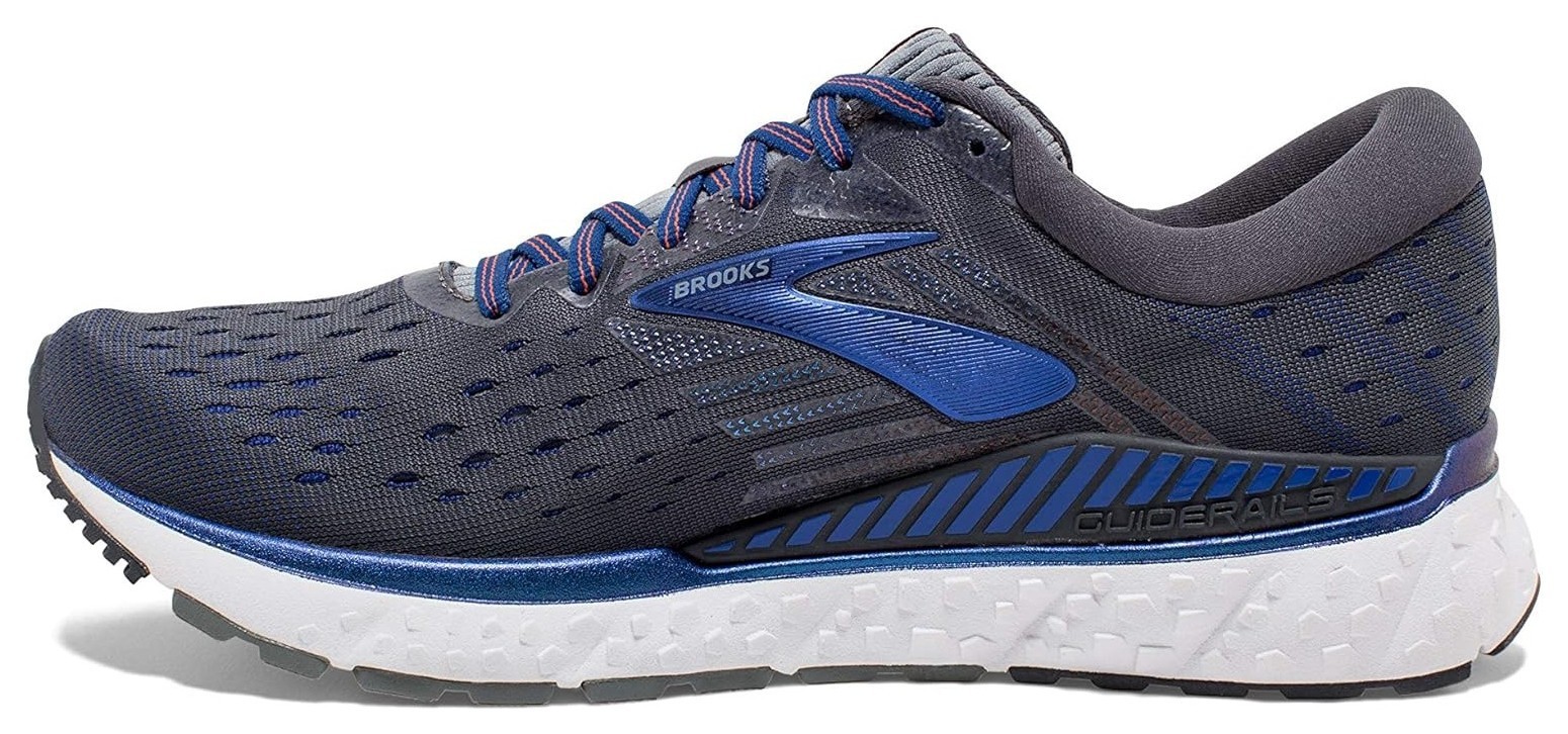 Кросівки чоловічі Brooks TRANSCEND 6 M 41 (8.0US) Ebony/blue/mandarin (1102991D092)