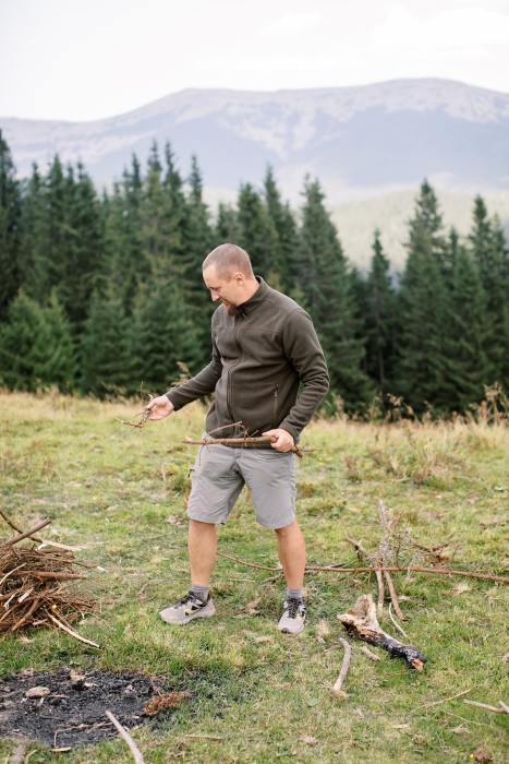 Кофта флісова Tribe Fleece Jacket Full Zip T-KJ-0011-olive, 50