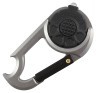 Munkees 1089 брелок-фонарик Carabiner LED with Bottle Opener NEW grey Фото - 2