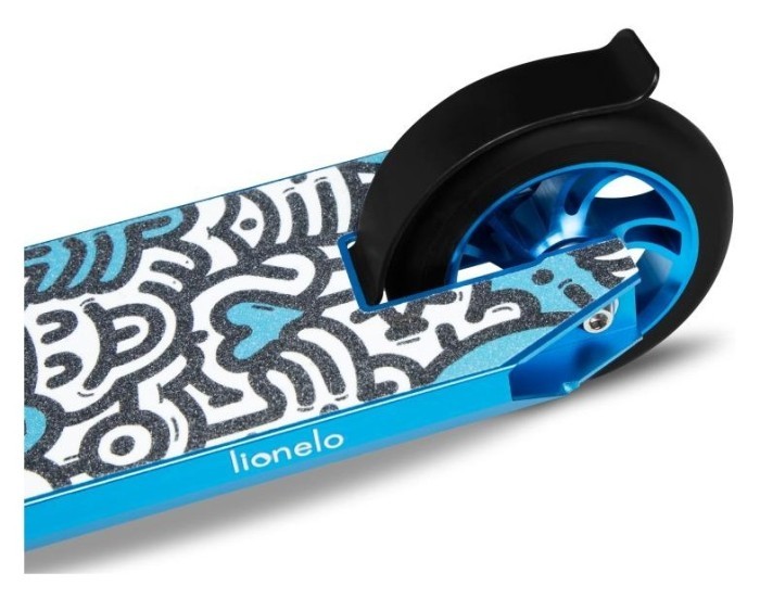 Дитячий самокат Lionelo WHIZZ NEO BLACK CARBON MULTICOCLOR