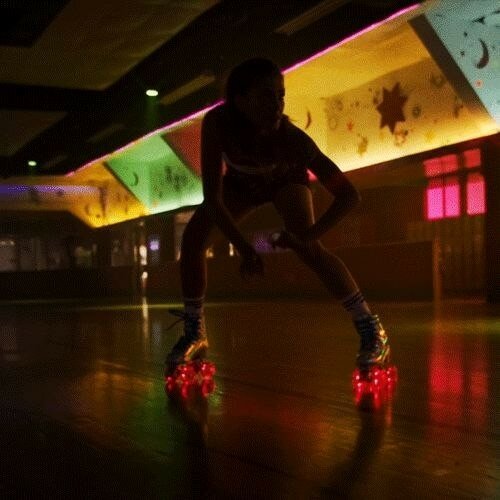 Impala колеса для роликов що світяться 4 Pack - Gold Light Up