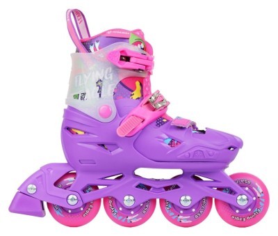 Дитячі розсувні ролики Flying Eagle S3 рожеві