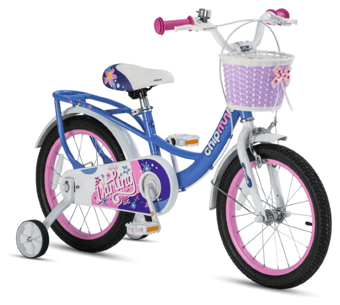 Велосипед дитячий RoyalBaby Chipmunk Darling 16", OFFICIAL UA, синій
