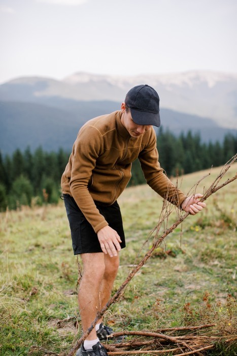 Кофта флісова Tribe Fleece Jacket Full Zip T-KJ-0011-sand, 46