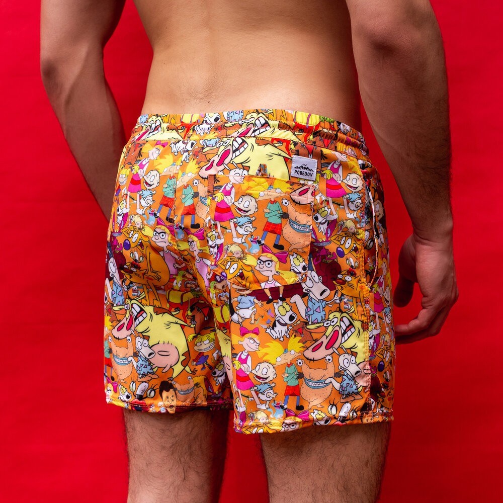 Плавальні шорти чоловічі Pobedov Pool day Multiki