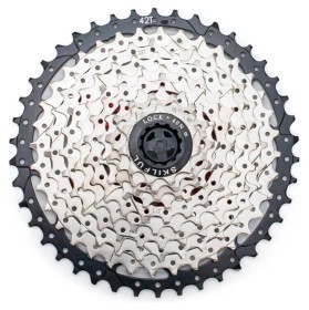 Касета 10-к SkilFul CS-G550 11-42T з ал. павуком, нікельована