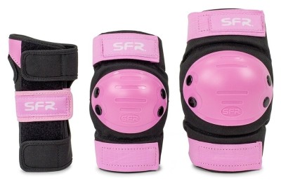 Набір захисту SFR Ramp Jr, Чорно-рожевий