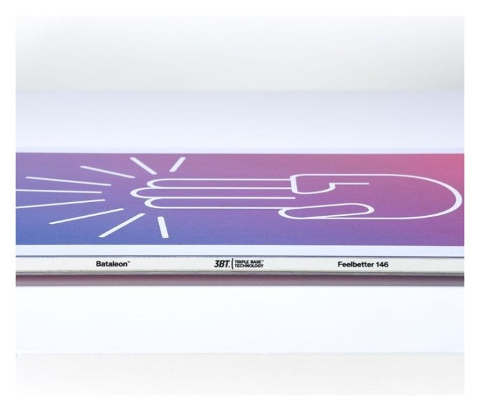 Сноуборд Bataleon FEELBETTER 146 Violet/pink/white (BA.21.15.FB.) O