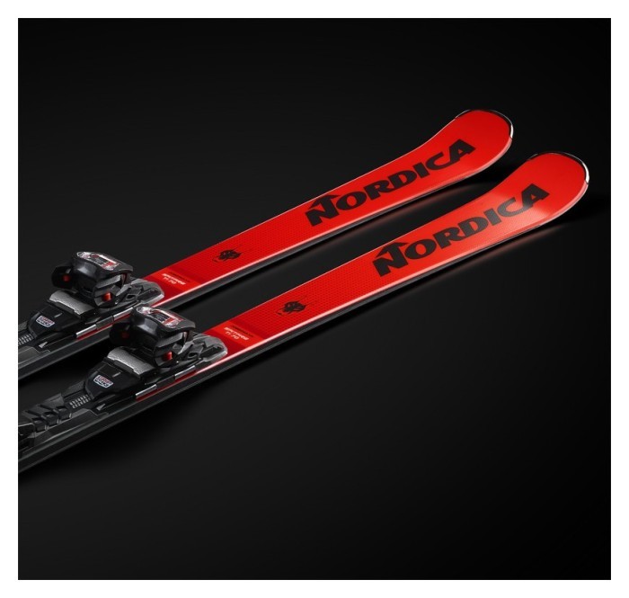 Лижі гірські комплект Nordica DOB.SPITF.70 TI+TPX12 FDT 160см Red/grey/black (0A124400) WRH
