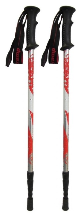 Трекінгові палиці Tramp Scout 140 Alu 6061 червоні (пара)