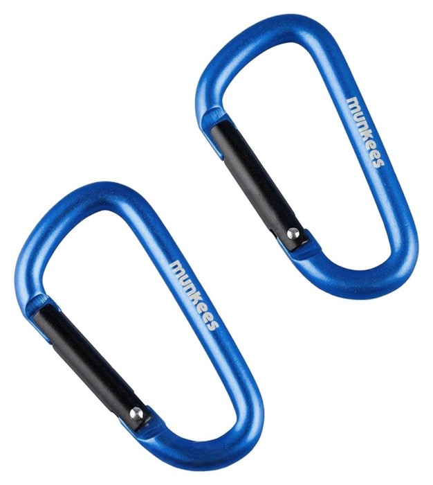 Munkees 3206 карабін D 6 mm x 60 mm (пара) dark blue