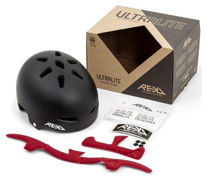 REKD шолом Ultralite In-Mold Helmet Jr black 49-52